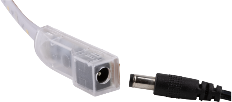 Zestaw taśmy LED, zewnętrzny 220-240V, 50Hz, 83lm/W, 4,8W/m,400lm/m W=10mm,5m, RGBW, IP44 LED-SET-K-RGBW-5M Tracon Electric