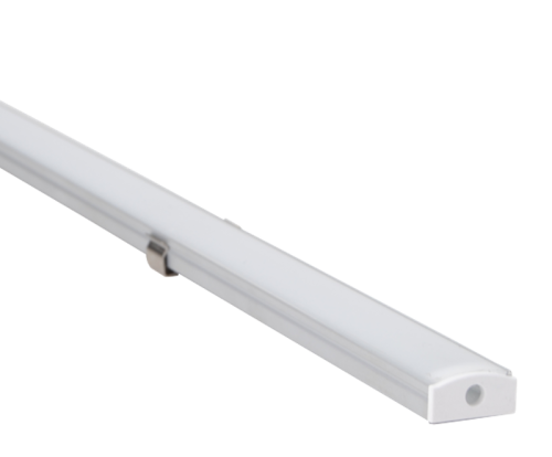 Profil aluminiowy do taśm LED, płaski W=10mm, H=2m LEDSZPS102 Tracon Electric