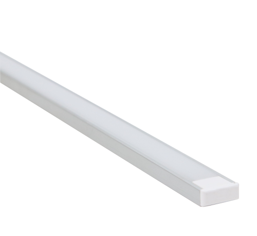 Profil aluminiowy do taśm LED, płaski W=8mm, H=2m LEDSZPS82 Tracon Electric
