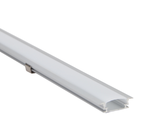 Profil ALU do taśm LED, płaski, wpuszczany W=10mm, H=1m LEDSZPR Tracon Electric