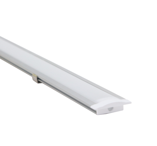 Profil ALU do taśm LED, płaski, wpuszczany W=10mm, H=1m LEDSZPR Tracon Electric