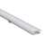 Profil aluminiowy do taśm LED, płaski, wpuszczany W=10mm, H=2m LEDSZPR2 Tracon Electric