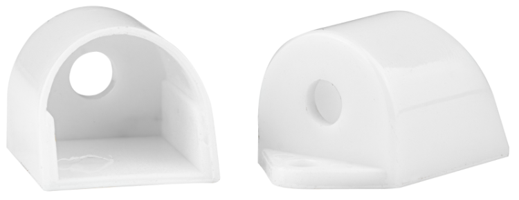 Zaślepka końcowa do profili aluminiowych LEDSZK, LEDSZK2 LEDSZK, LEDSZK2, 5x2pcs LEDSZKVS Tracon Electric