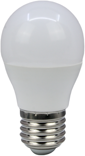 Żarówka Źródło światła LED, mała kulka 230 VAC 50Hz, 8 W, 2700 K, E27, 710 lm, 180°, G45, EEI=F LG458W Tracon Electric