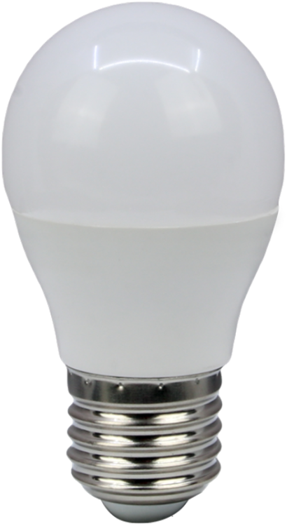 Żarówka Źródło światła LED, mała kulka 230 VAC 50Hz, 8 W, 2700 K, E27, 710 lm, 180°, G45, EEI=F LG458W Tracon Electric