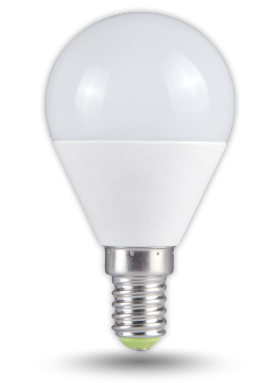 Żarówka LED - glob 230VAC, 5 W, 4000 K, E14, 380 lm, 200°, EEI=G LMG455NW Tracon Electric
