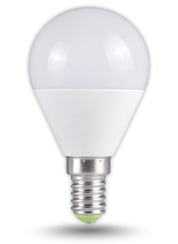 Żarówka LED - glob 230VAC, 5 W, 2700 K, E14, 380 lm, 200°, EEI=G LMG455W Tracon Electric