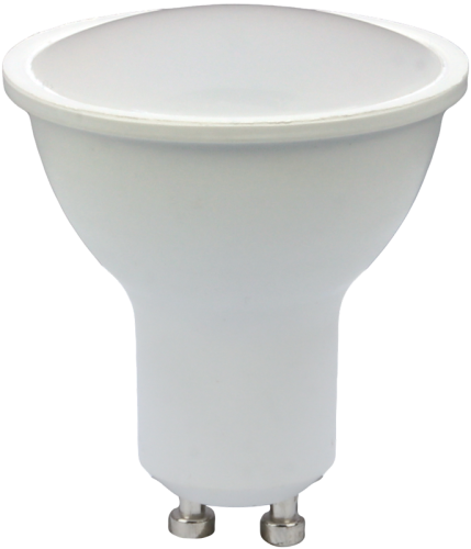 Żarówka Źródło światła Spot SMD LED, ściemnialne 230 VAC, 50 Hz, GU10, 7 W, 450 lm, 4000 K, 120°, EEI=G SMDDGU107NW Tracon Electric