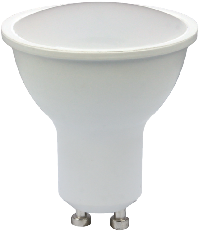 Żarówka Źródło światła Spot SMD LED, ściemnialne 230 VAC, 50 Hz, GU10, 7 W, 450 lm, 4000 K, 120°, EEI=G SMDDGU107NW Tracon Electric