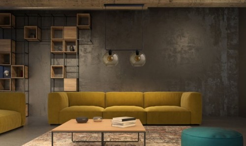 Lampa podłogowa nocna stojąca Industrialna Loft MONACO 8794 NOWODVORSKI Lighting E27 lampka Retro Vintage nowoczesna oświetleniowa lampa podłogowa szklana przyciemniana dymiona kula metal czarna przezroczysta szkło dymione Inspiracje Premium