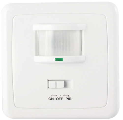 Podtynkowy czujnik ruchu, biały 230V, 50 Hz 160°, 3-2000lux, 10s-30min, IP20 TMB-060 Tracon Electric