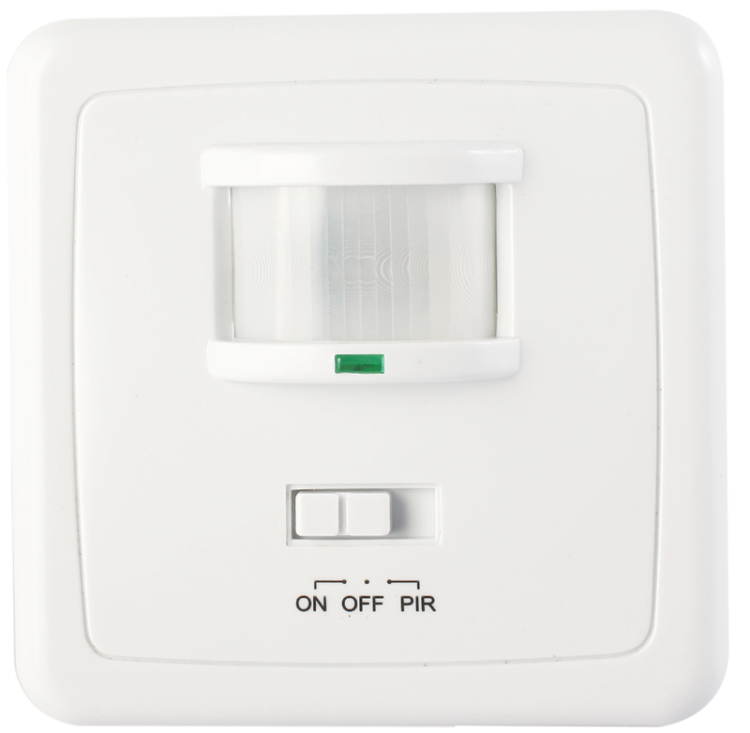Podtynkowy czujnik ruchu, biały 230V, 50 Hz 160°, 3-2000lux, 10s-30min, IP20 TMB-060 Tracon Electric