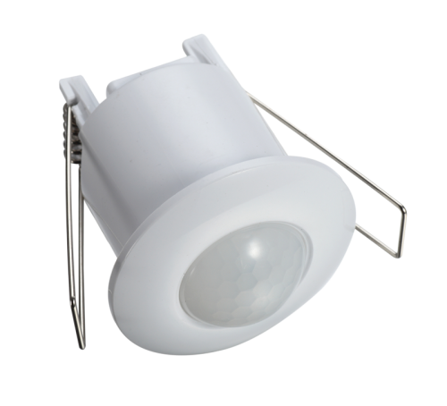 Podtynkowy czujnik ruchu, mini, biały 230V, 50Hz, 360°, 1-6m, 10s-15min, 3-2000lux, IP20 TMB-061M Tracon Electric