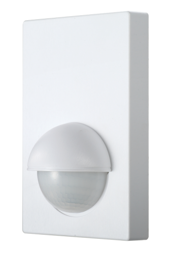 Naścienny czujnik ruchu, płaski, biały 230V, 50Hz, 180°, 1-12m, 10s-15min, 3-2000lux, IP44 TMB-016 Tracon Electric