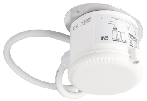 Radarowy czujnik ruchu do wysokich sufitów 230V, 50Hz, 5,8GHz, 360°, 4-15m, 5s-30min, 3-2000lux, IP65 TMB-759 Tracon Electric
