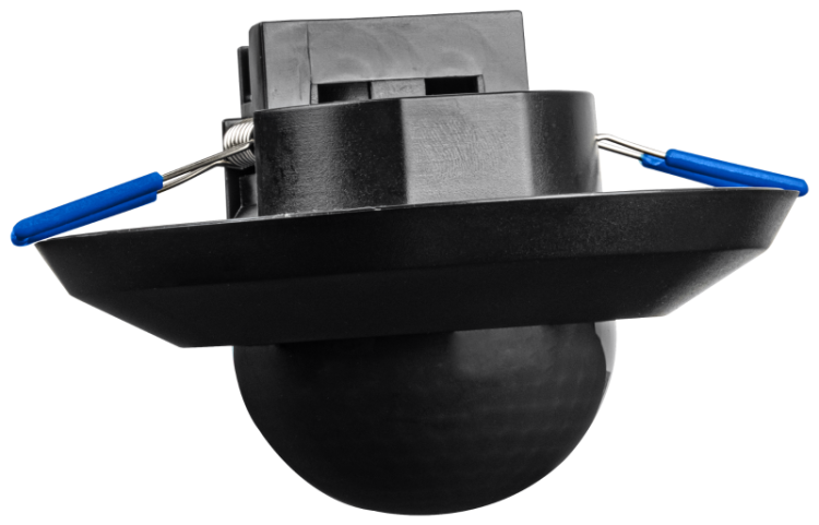 Czujnik obecności, czarny 230V, 50Hz, 360°, 1000W, 1-20m, 10s-30min, 3-2000lux, IP44 PRS47BL Tracon Electric