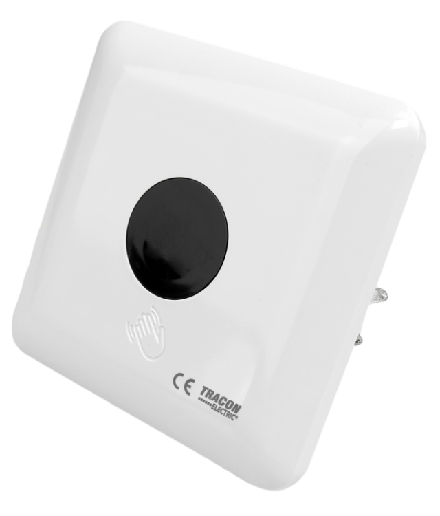 Czujnik ruchu, podtynkowy, krótkodystansowy 230V, 50Hz, 180°, 5-6cm, 500W, IP20 TMB-126 Tracon Electric