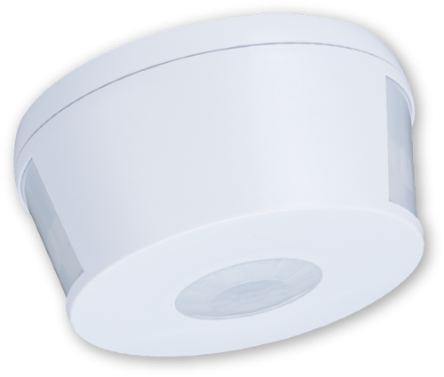Sufitowy czujnik ruchu na podczerwień, biały 230V, 50Hz, 360°, 2-15m, 10s-15min, 3-2000lux, IP20 TMB-007 Tracon Electric