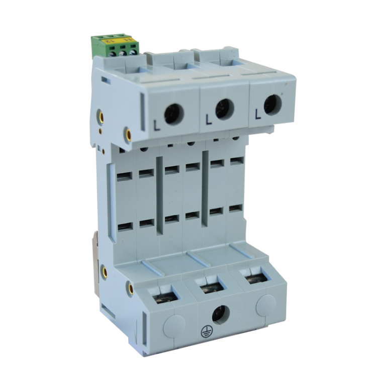 Gniazdo do ograniczników przepieć Typu 2. "3P TTV2-BASE-3P Tracon Electric