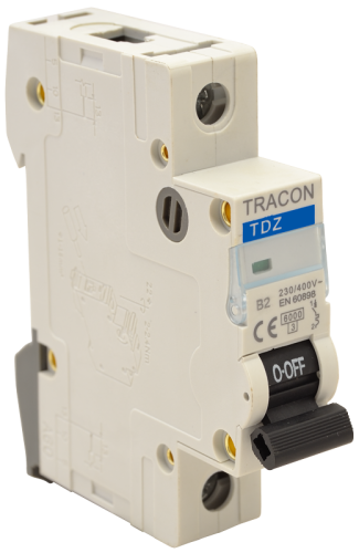 Wyłącznik nadprądowy, 1 pol, charakterystyka D 10A, 6kA TDZ-1D-10 Tracon Electric