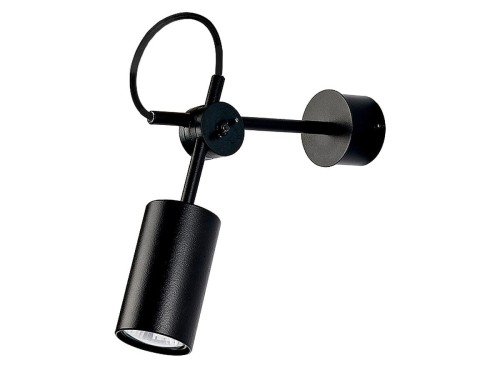 Lampa ścienna Kinkiet Loft EYE BLACK I kinkiet 6842 NOWODVORSKI Lighting nowoczesna punktowa oświetleniowa metal czarny czarna Inspiracje Premium