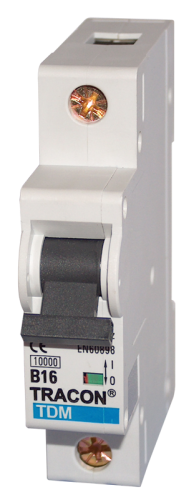 Wyłącznik nadprądowy, 1 pol, charakterystyka B 32A, 10kA TDM-1B-32 Tracon Electric