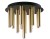 Lampa sufitowa Industrialna Loft STALACTITE SOLID BRASS XIII 9054 NOWODVORSKI Lighting G9 x13 Loft nowoczesna oprawa oświetleniowa żyrandol metal do Sypialni Pokoju czarno-złota złoty mosiądz Inspiracje Premium