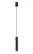 Lampa sufitowa wisząca punktowa Industrialna BATON BLACK M 7852 NOWODVORSKI Lighting E27 Loft nowoczesna oprawa oświetleniowa żyrandol tuba zwis czarny pojedyncza zwis metal Inspiracje Premium