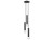 Lampa sufitowa wisząca punktowa Industrialna BATON BLACK III 7856 NOWODVORSKI Lighting E27 x3 Loft nowoczesna oprawa oświetleniowa żyrandol tuba zwis czarny potrójna zwis metal Inspiracje Premium