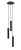 Lampa sufitowa wisząca punktowa Industrialna BATON BLACK III 7856 NOWODVORSKI Lighting E27 x3 Loft nowoczesna oprawa oświetleniowa żyrandol tuba zwis czarny potrójna zwis metal Inspiracje Premium