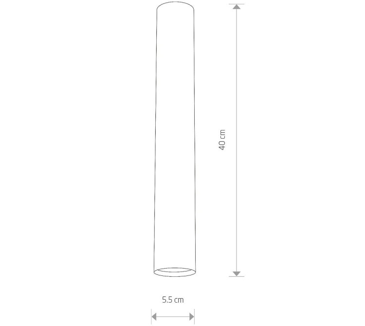 Sufitowa oprawa lampa punktowa Industrialna Loft EYE WHITE L 5471 NOWODVORSKI Lighting GU10 tuba spot natynkowa nowoczesna oświetleniowa nowoczesna metal do Kuchni Jadalni biały biała Inspiracje Premium