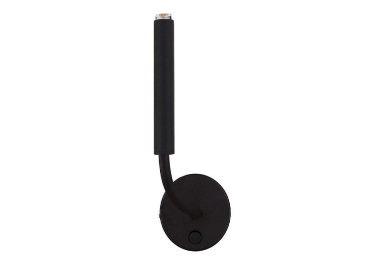 Lampa ścienna Kinkiet Industrialny Loft STALACTITE BLACK I 8351 NOWODVORSKI Lighting G9 Loft nowoczesna oprawa oświetleniowa metal czarny czarna Inspiracje Premium