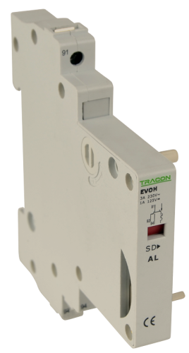 Styk sygnalizacji awaryjnej do EVOH 230V, 50Hz, In:6A W=9mm; 0,5-4mm2 EVOH-AL Tracon Electric