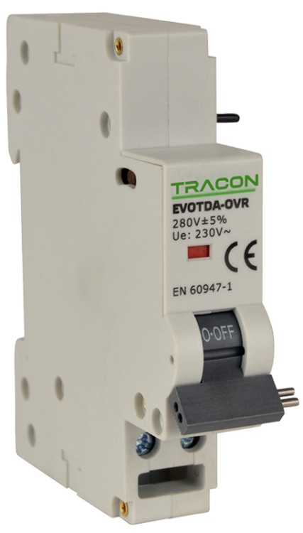 Wyzwalacz nadnapięciowy do EVOTDA Un:230VAC, 50Hz, Uup:280VAC EVOTDA-OVR Tracon Electric