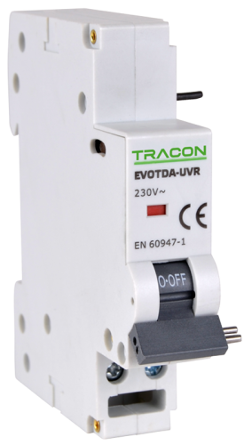 Wyzwalacz podnapięciowy do EVOTDA Un:230VAC, 50Hz, Udown:170VAC EVOTDA-UVR Tracon Electric