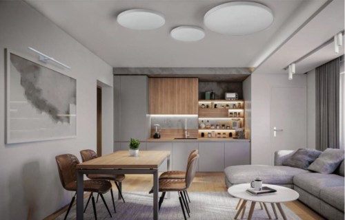 Lampa ścienna Kinkiet Industrialny Loft EYE WALL CUT WHITE 7993 NOWODVORSKI Lighting 2xGU10 Loft nowoczesna oprawa oświetleniowa tuba spot metal podwójny dwustronny biały biała Inspiracje Premium