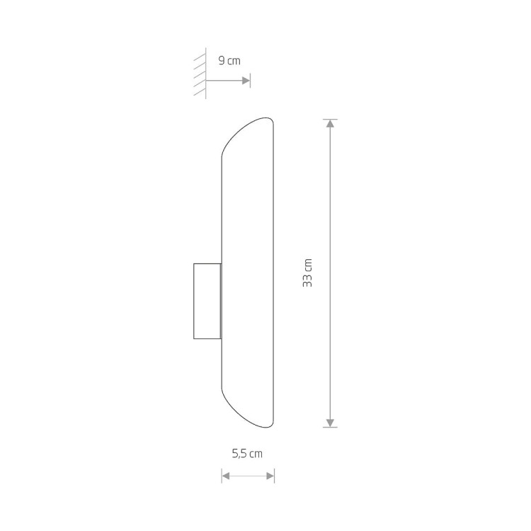 Lampa ścienna Kinkiet Industrialny Loft EYE WALL CUT WHITE 7993 NOWODVORSKI Lighting 2xGU10 Loft nowoczesna oprawa oświetleniowa tuba spot metal podwójny dwustronny biały biała Inspiracje Premium