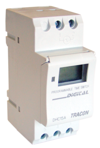Elektromechaniczny programator moduł tygodniowy, wielofunkc. 230V, 16(4) A TKO-HE Tracon Electric