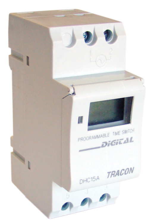 Elektromechaniczny programator moduł tygodniowy, wielofunkc. 230V, 16(4) A TKO-HE Tracon Electric