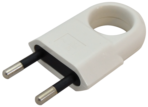 Wtyczka montażowa,płaska 1×EURO, 250VAC, max.10A TCSDLH Tracon Electric