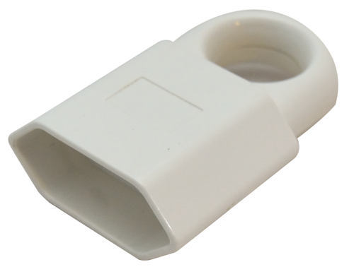 Gniazdo montażowe, płaskie 1×EURO, 250VAC, max.10A TCSALH Tracon Electric