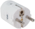 Wtyczka z prostym podłączeniem kabla, z bolcem (2in1) 1×FRENCH, 250VAC, max.16A TCSDF Tracon Electric