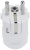 Wtyczka z prostym podłączeniem kabla, z bolcem (2in1) 1×FRENCH, 250VAC, max.16A TCSDF Tracon Electric