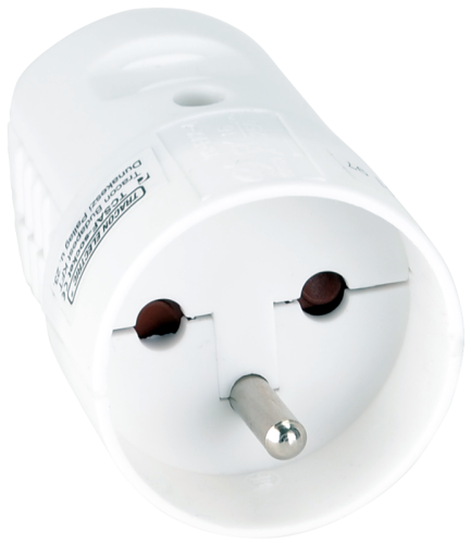 Gniazdo proste z bolcem uziemiającym 1×FRENCH, 250VAC, max.16A TCSAF Tracon Electric