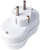 Rozgałęźnik wielogniazdowy SCHUKO, biały 2×SCHUKO, max.16A, 250VAC TNS2 Tracon Electric