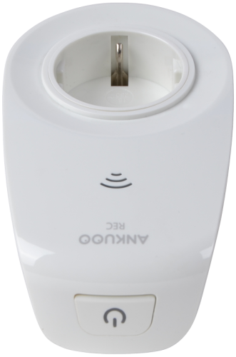 Gniazdo z przełącznikiem WIFI 230 V, 50 Hz, 16 A, MAX. 3500 W, Wi-Fi: 2.4 GHz WANKUOOSW6301 Tracon Electric