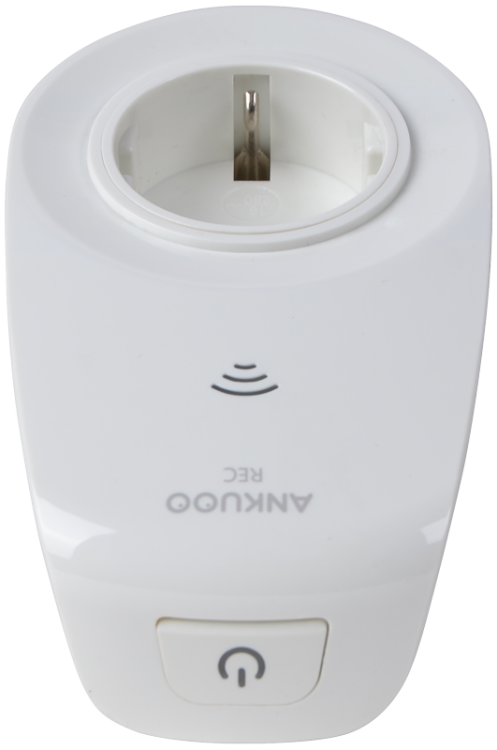 Gniazdo z przełącznikiem WIFI 230 V, 50 Hz, 16 A, MAX. 3500 W, Wi-Fi: 2.4 GHz WANKUOOSW6301 Tracon Electric