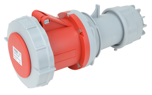 Gniazdo przemysłowe, ze zwiększoną ochroną 63A, 400V, 3P+E, 6h, IP67 TICS-234 Tracon Electric