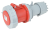 Gniazdo przemysłowe, ze zwiększoną ochroną 63A, 400V, 3P+E, 6h, IP67 TICS-234 Tracon Electric
