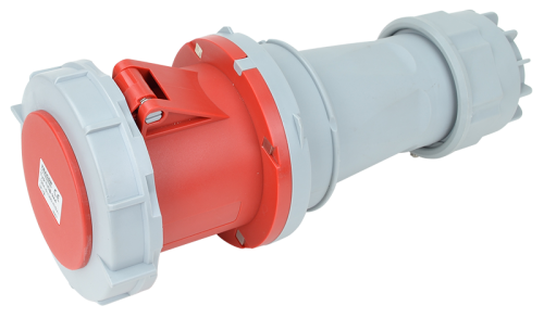 Gniazdo przemysłowe, ze zwiększoną ochroną 125A, 400V, 3P+E, 6h, IP67 TICS-244 Tracon Electric